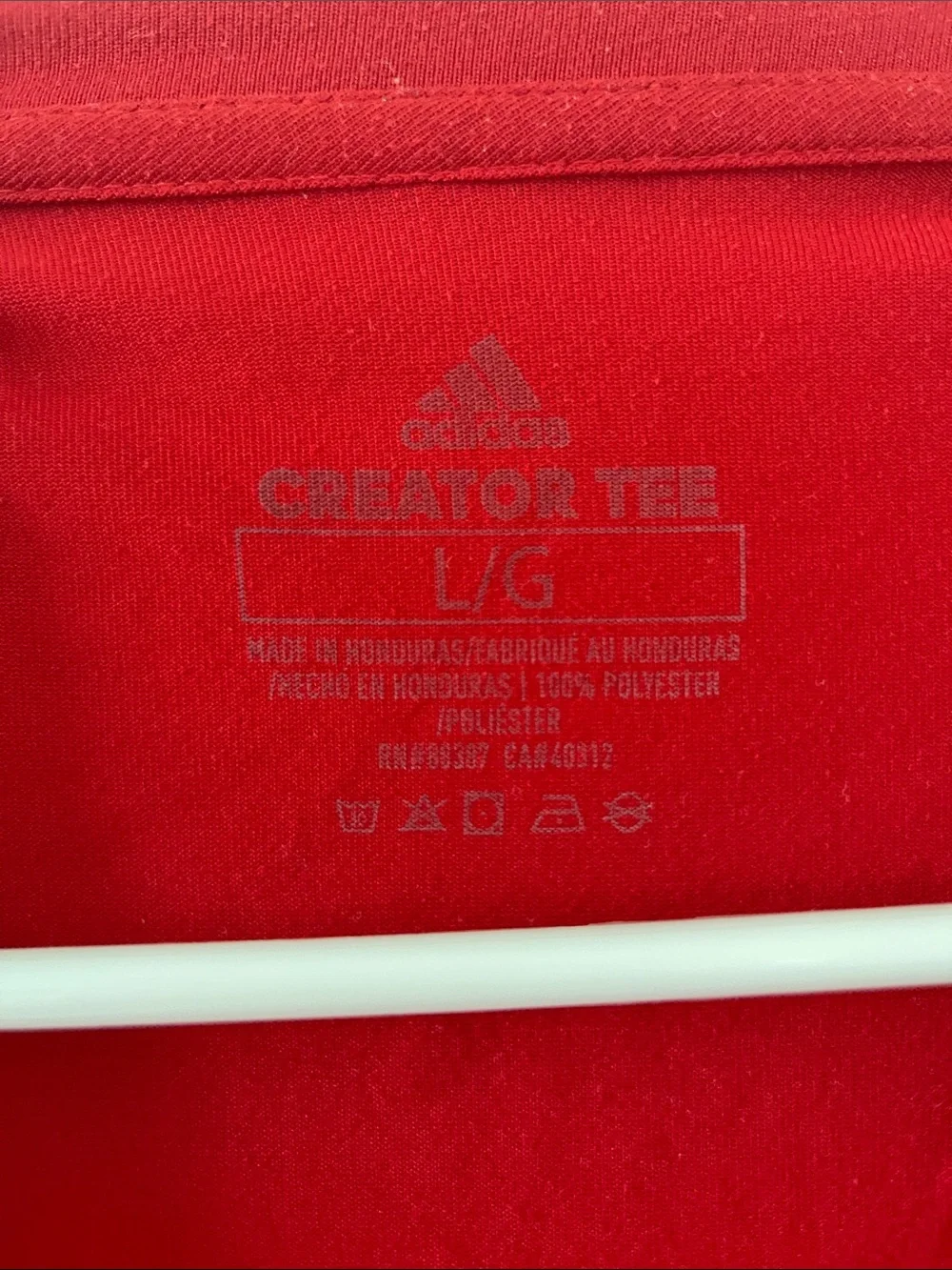 adidas Red Nebraska Huskers Graphic Tee - Men's Crew